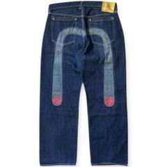 【最終値下げ】EVISU & 塩谷ブラザーズ　コラボデニム　W34×L33 2025年最新】塩谷ブラザーズ エヴィスの人気アイテム - メルカリ