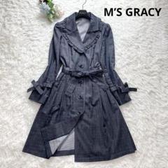M'S GRACY フード付きトレンチコート 38 2025年最新】M'S GRACY レディース トレンチコート・スプリング