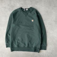 12076 MAISON KITSUNE メゾンキツネ 刺繍ロゴ スウェット