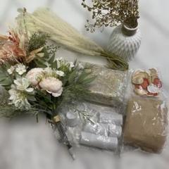 ウェルカムスペース　造花　キャンドル　装飾