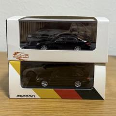 メルセデス ベンツ C63 & E63 1/64 ミニカー 黒 2台 メルセデス ベンツ C63 & E63 1/64 ミニカー 黒 2台 - メルカリ
