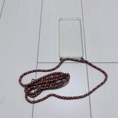 iPhone11 ケース　ネックレス　ストラップ　ショルダー　ロープ