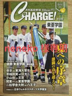 《非売品》[2025.6月号]高校野球CHARGE 東京版のサムネイル