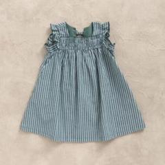 アプレレクール バックリボンワンピース グリーン 110cm