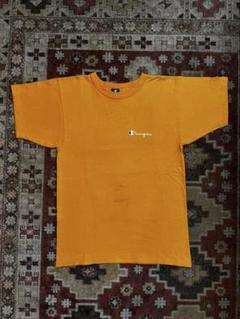 ソリッドイエロー 80s Champion ビンテージ Tシャツ アメリカ製 M