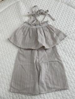 milk balm韓国子供服　セットアップ　ズボン　トップス　ベビー服　sサイズ
