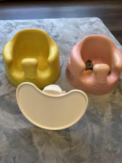 バンボ テーブル付き イエロー ピンク ベビーソファ ベビーチェア