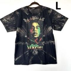 新品　ボブマーリーBob Marley Tシャツ　タイダイ　Lサイズ ラスタ　①のサムネイル