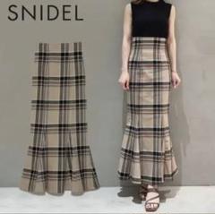 2022年最新】SNIDEL(スナイデル)/ハイウエストチェックスカートの人気