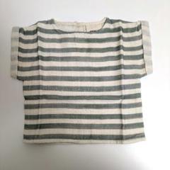 Studio Bohème Paris ストライプ柄 ブラウス 18m