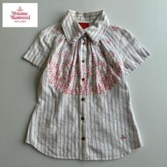 【在庫あり】 希少 ヴィヴィアンウエストウッド レッドレーベル 半袖シャツ 桜 トップス