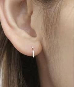 【海外配送可】【送料無料】 ピアス カレンミニ オレフィーチェ PG ピンクゴールド 18K アクセサリー