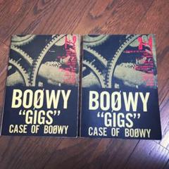 バンドスコア BOOWY 『GIGS CASE OF BOOWY』2冊セット