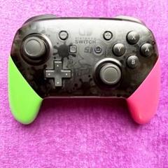 プロコン 任天堂 Switch 純正 スプラ2カラー i6v-7 【超美品】