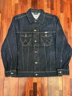 雰囲気⭕️90s Wrangler デニムジャケット 鬼フェード ハチノス 雰囲気⭕️90s Wrangler デニムジャケット 鬼フェード ハチノス
