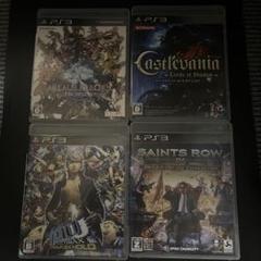 ps3用ソフト4本セット　まとめ売り