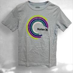 D4》Hurley ハーレー　クルーネックTシャツ ライトブルー　150サイズ①