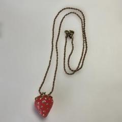 Kenneth Jay Lane Strawberryラインストーン ネックレス
