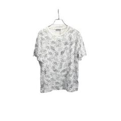 ディオールオム アトリエ ロゴ プリント Tシャツ ホワイト サイズXS
