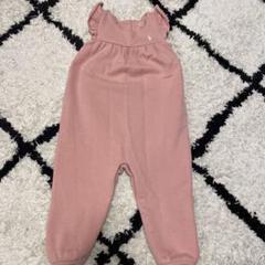 Ralph Lauren ピンク フリルロンパース 9M 75