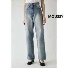 パンツ HW DAMAGE LOOSE STRAIGHT MOUSSY（マウジー）の「HW DAMAGE LOOSE STRAIGHT（デニムパンツ