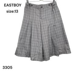 EASTBOY イーストボーイ　パンツ　チェック　13 ガウチョ　ハーフ