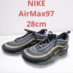 NIKE（ナイキ）Air Max 97 ブラック/ゴールド　28cm