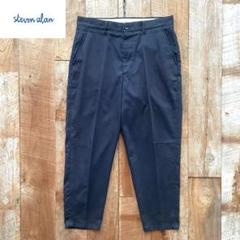 【極美品】Steven Alan 1タック ワイド テーパード トラウザーズ S 美品】Steven Alan ワイド テーパード トラウザーズ パンツ XL