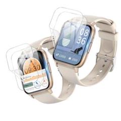 スマートウォッチ 1.85-2.0インチ 保護フィルム HD画面対応 4枚入り