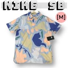 新品タグ付き　NIKE SB ナイキ　幾何学パターンシャツ　メンズMのサムネイル