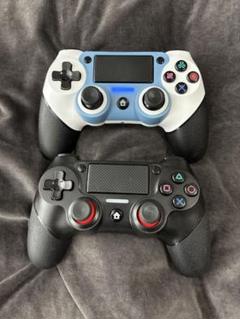 PS4 ワイヤレスコントローラー ホワイト ブラック