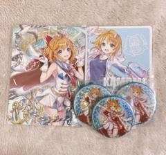 白猫プロジェクト ヴァイス 缶バッジ 色紙 アクスタ コースター