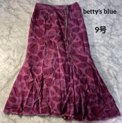 BETTY'S BLUE 暖かロングスカート ベロア 2025年最新】BETTY'S BLUE レディース ロングスカートの人気