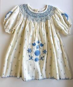 Apolina Cece Dress Folk Calico 3-5y