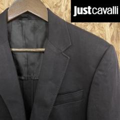 状態◎ JUST cavalli ジャストカヴァリ テーラードジャケット L相当