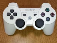 純正 PS3 デュアルショック3 コントローラー ホワイト 基盤内部清掃済