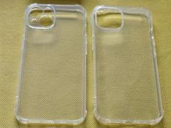 iPhone14ケース　レンズカバーありなし２パック　クリア