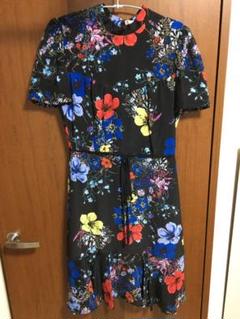 ERDEM アーデム フローラルシルクドレス 花柄 36