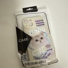 【新品】猫 CAT デザイン iPhone14ケース
