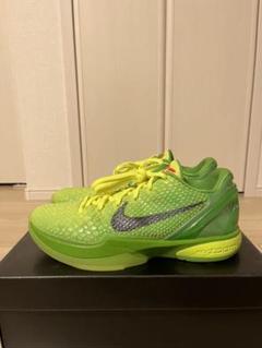 2022年最新】nike kobe 6 protro grinchの人気アイテム - メルカリ 生まれのブランドで NIKE KOBE 6 Protro Grinch 77-AM1209-09 スニーカー