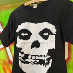 ミスフィッツ Misfits 両面デザイン スカル ブラック バンドT