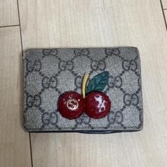 GUCCI さくらんぼ　財布 2025年最新】gucci財布 さくらんぼの人気アイテム - メルカリ