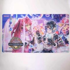 【メーカー直売】 プレイマット Twins Evil 遊戯王 イビルツイン プレゼント OTS 遊戯王ラッシュデュエル