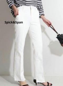 Spick&Span BEAUTY-LINE SLIT DENIM 28