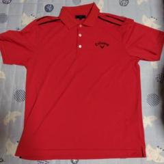 Callaway ポロシャツ 3L レッド