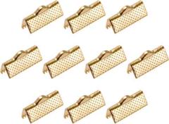 ✨200個入り✨ コードクランプ ブックマークピンチ ライトゴールデン 16mm
