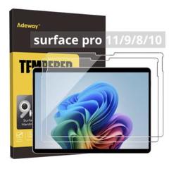 surface pro 11/9/8/10 保護フィルム 9H硬度 高感度タッチ