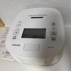 TOSHIBA 炊飯器 RC-10ZWH ※ジャンク品 Amazon | RC-10VXT-W(グランホワイト) 炎匠炊き 真空圧力IH