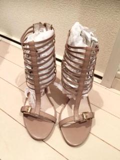 値下げ❣️美品定価¥4万 マイケルコースゴールドサンダル ミュール7.5 ...