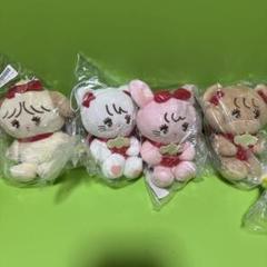 mikkoいちごマスコットぬいぐるみ全4種セット
